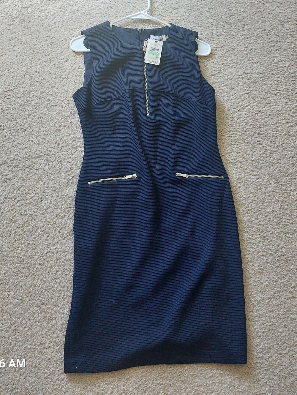 Calvin Klein - Navy Dress - Size 8 - NWT